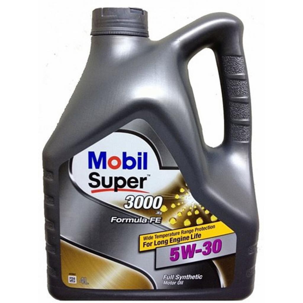 Моторна олива Mobil SUPER 3000 XE 5W30 4л (MB 5W30 3000 XE 4L) - зображення 1