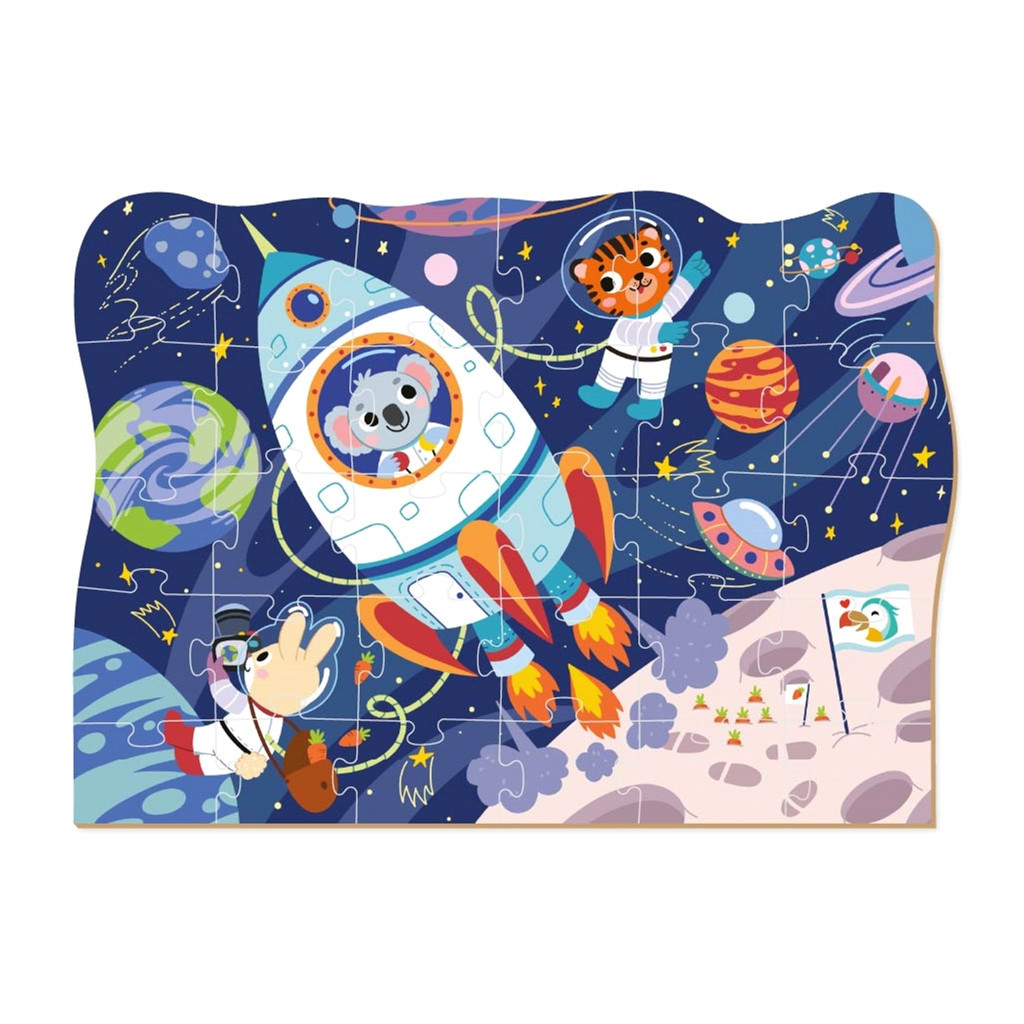 Пазл DoDo Екскурсія у Космос, 30 елементів (300374) - зображення 3