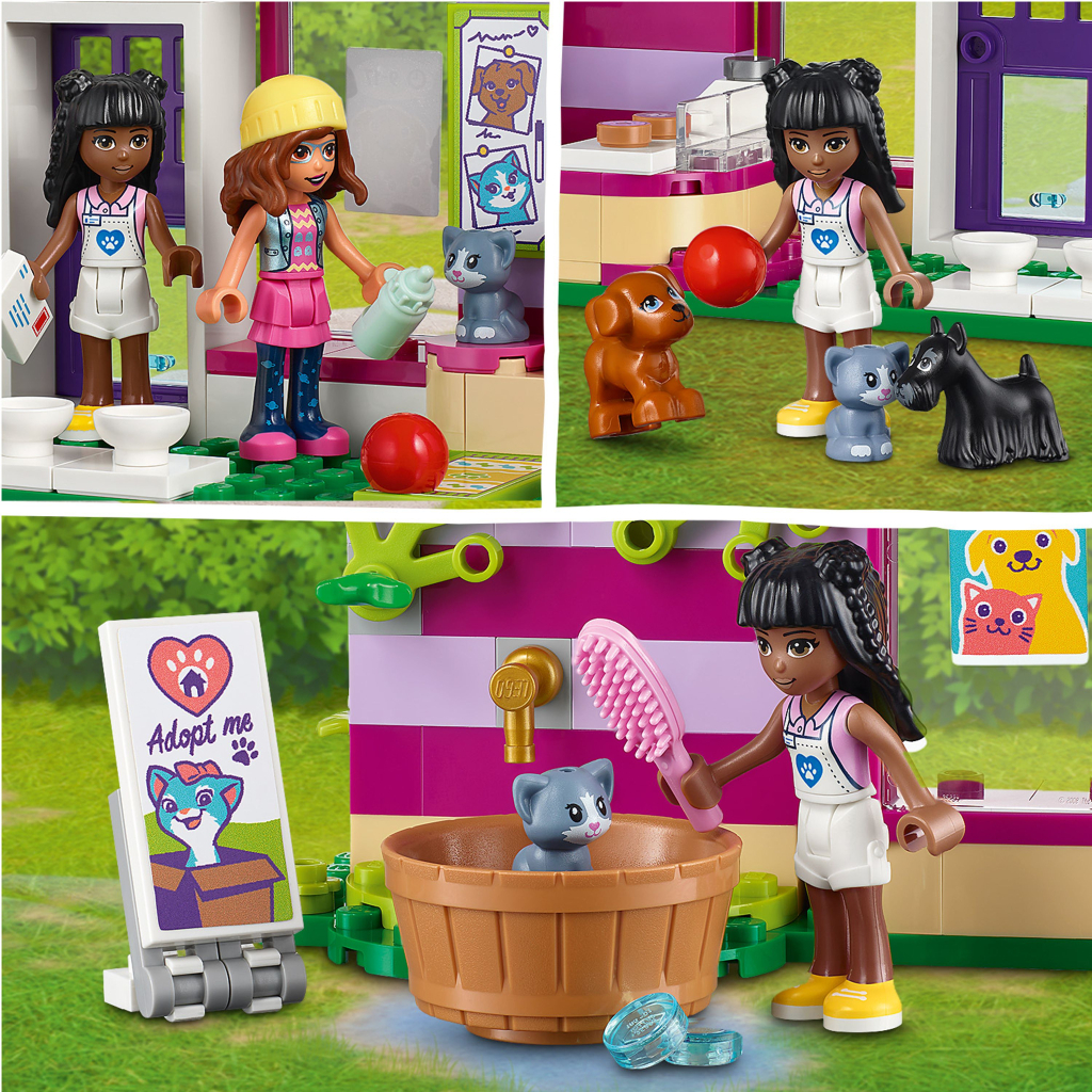 Конструктор LEGO Friends Кафе-притулок для тварин 292 деталі (41699) - зображення 7