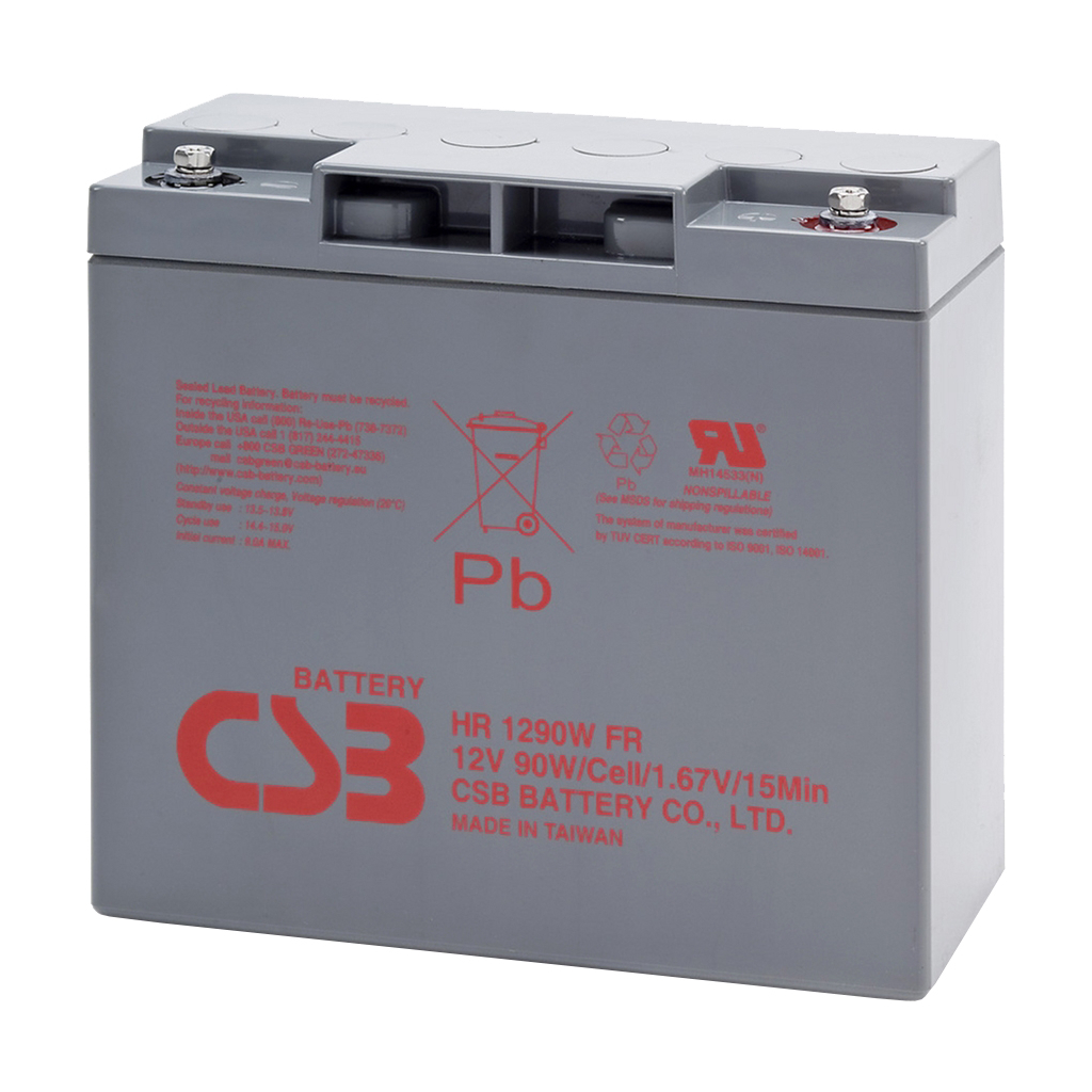 Батарея до ДБЖ CSB 12В 18 Ah (HR1290W) - зображення 1