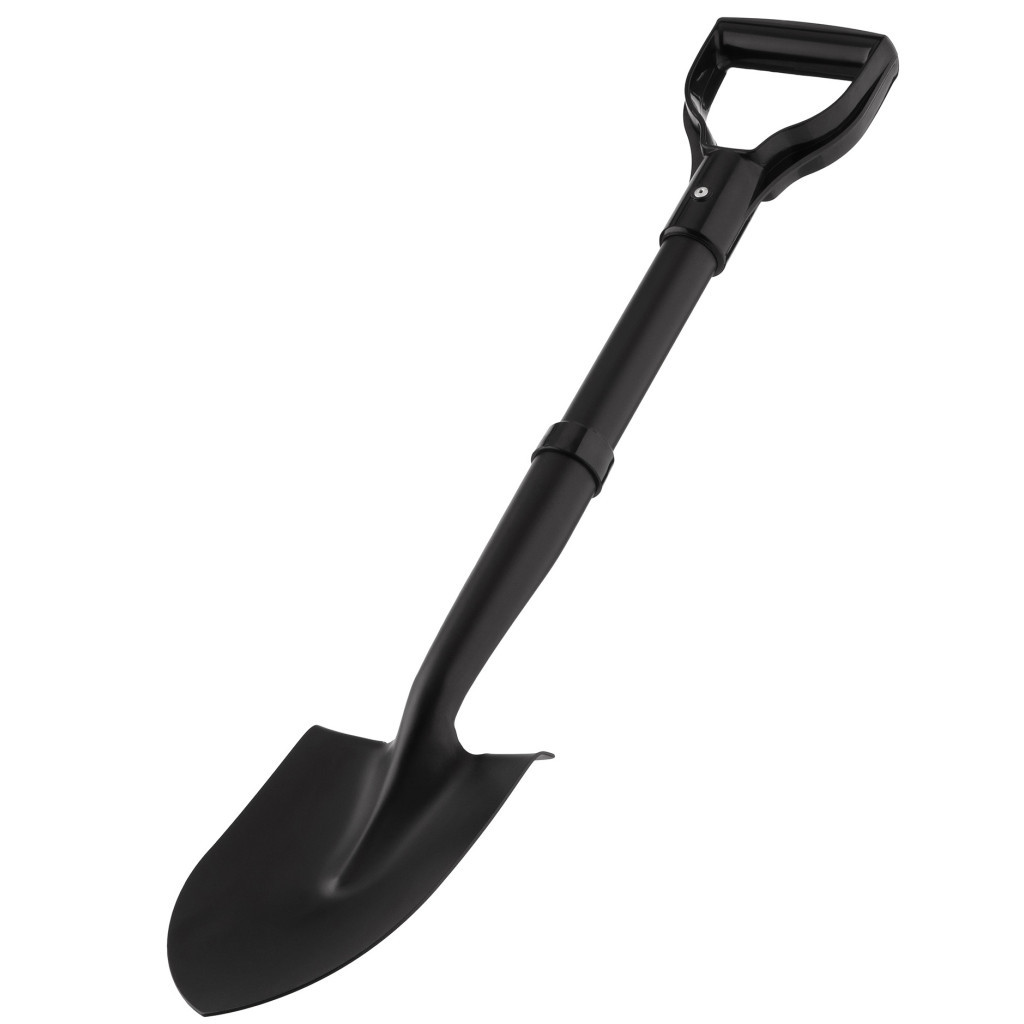 Лопата 2E Groundbreaker, сталевий держак, 2 мм, 70 см, 0.98кг (2E-S70B) - зображення 2