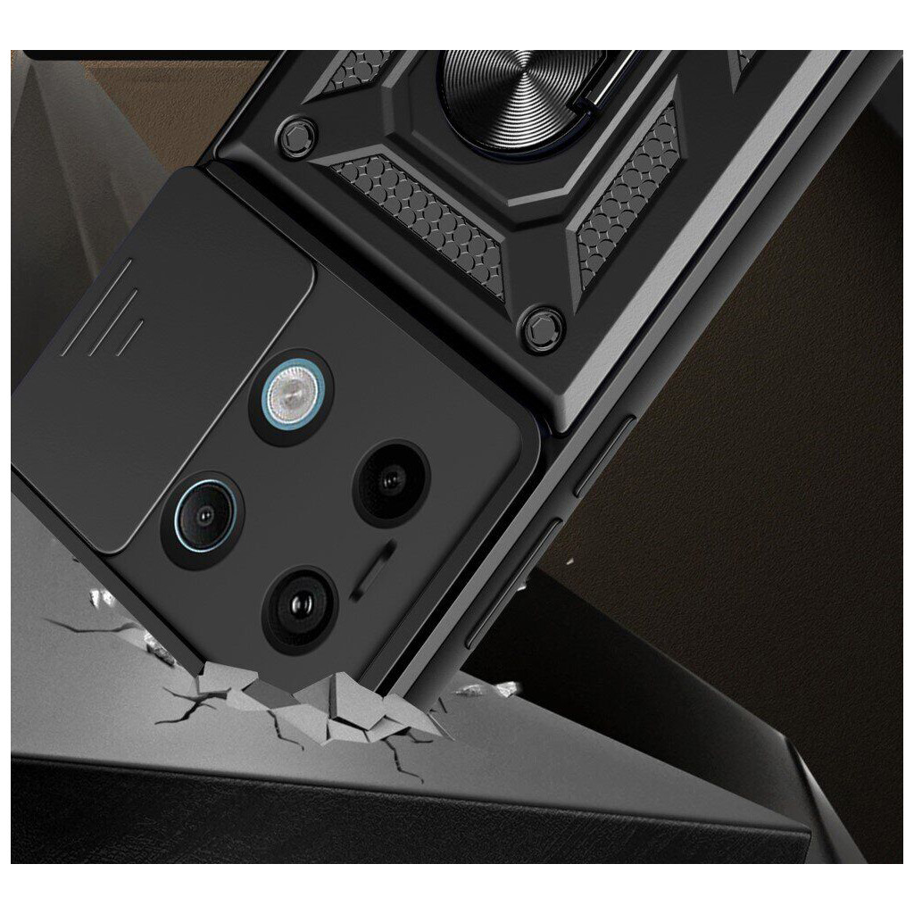 Чохол до мобільного телефона BeCover Military Xiaomi Redmi Note 13 Pro 5G Black (710693) - зображення 5