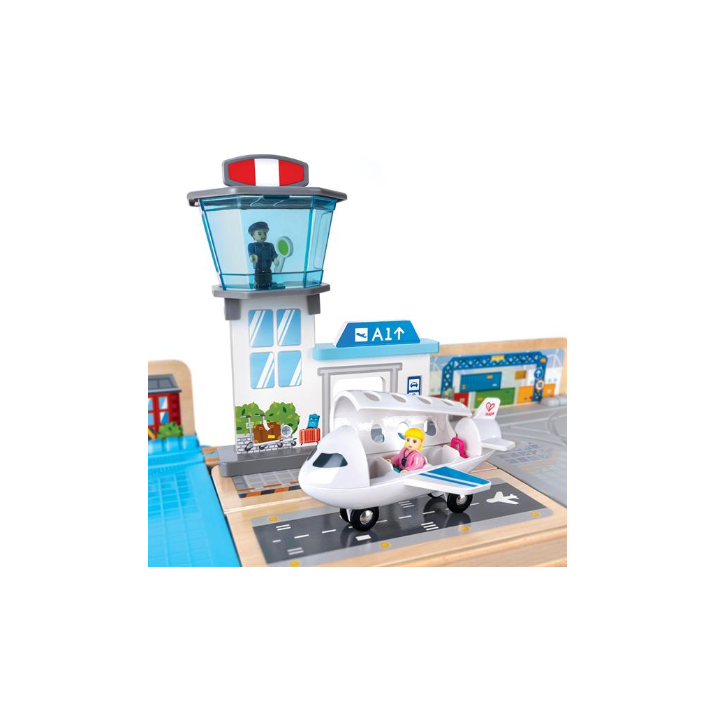 Залізниця Hape у контейнері 80 елементів (E3773) - зображення 1