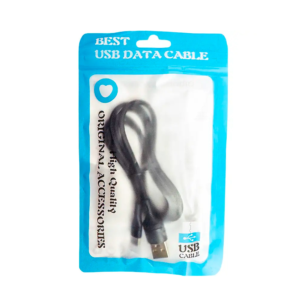 Дата кабель USB 2.0 AM to USB-C 1.0m 480Mbps black Ultra (UC100-0100BK) - зображення 4