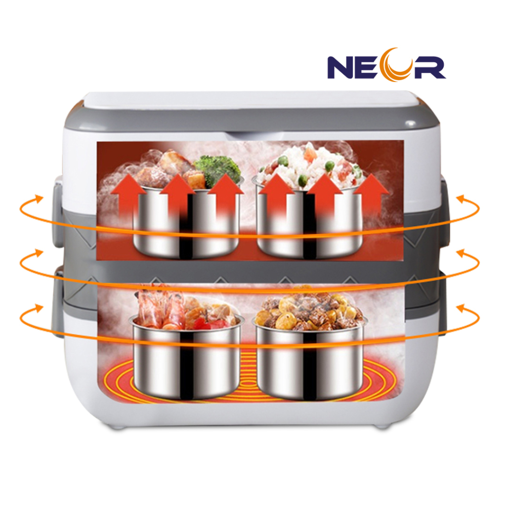 Ланч-бокс Neor для підігріву та приготування їжі 2 л (2L2 WT) - зображення 8