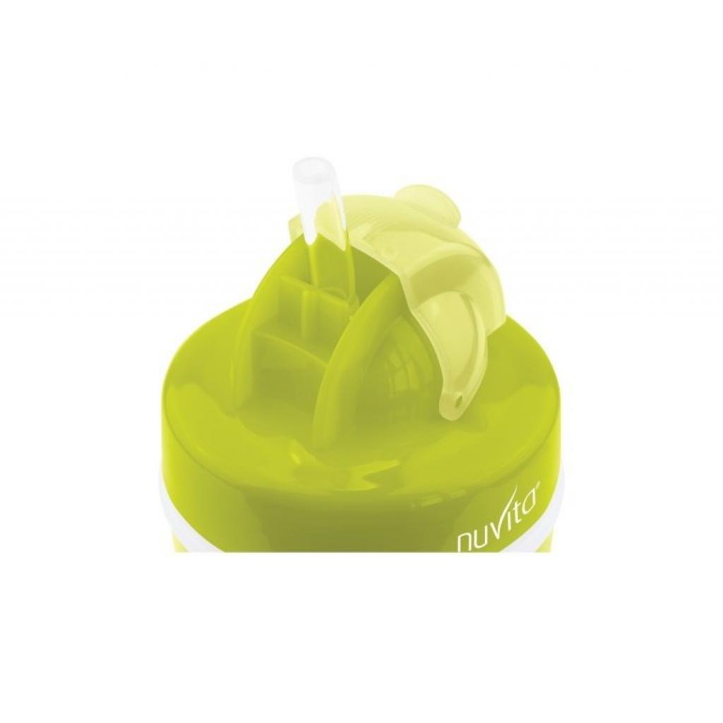 Поїльник-непроливайка Nuvita 18 міс+ 200мл. з трубочкою салатовий (NV1436Lime) - зображення 2