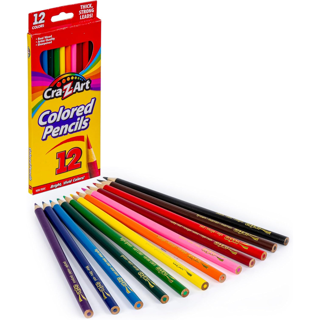 Олівці кольорові Cra-Z-Art 12 кольорів (10404CRA) - изображение 1