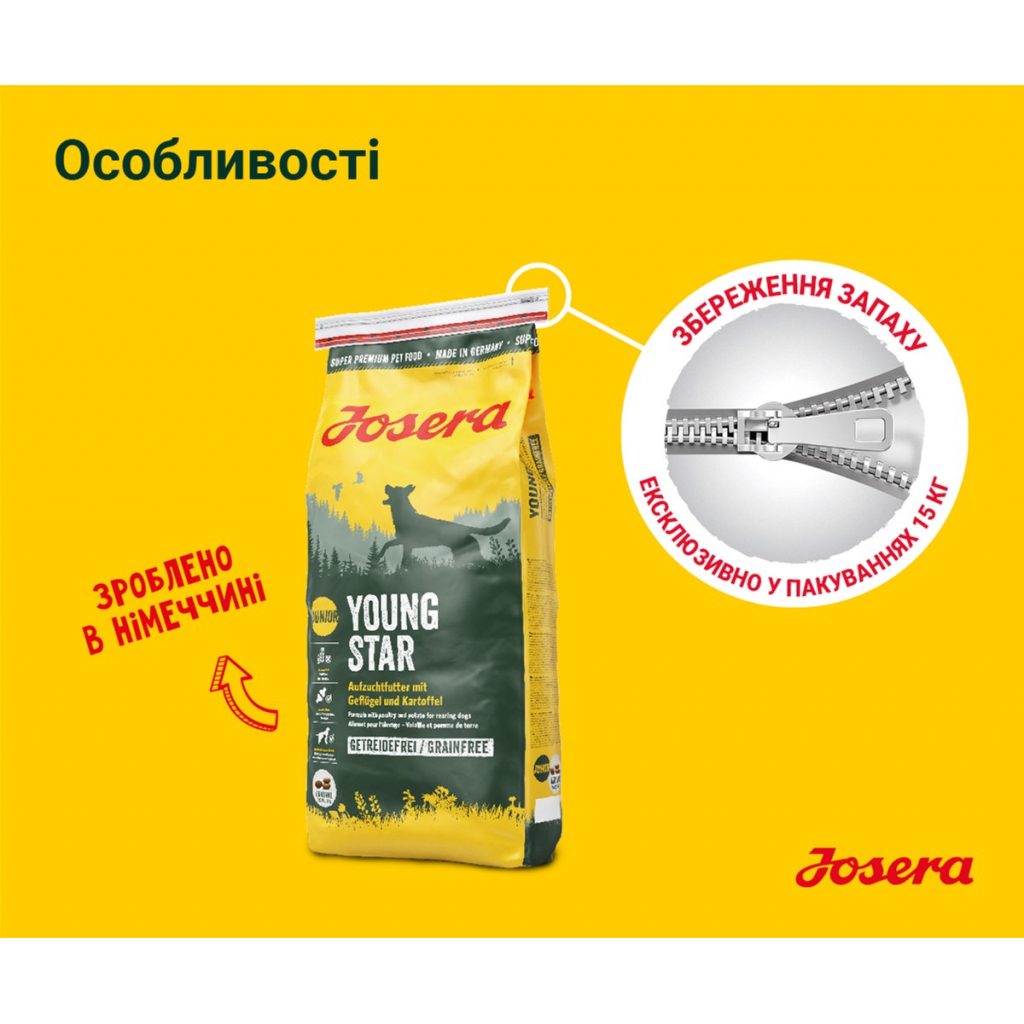 Сухий корм для собак Josera Young Star 15 кг (4032254743507) - зображення 7