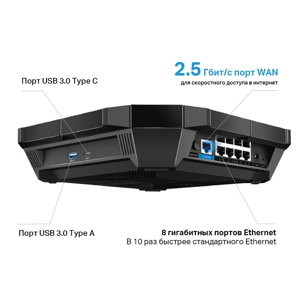 Маршрутизатор TP-Link ARCHER-AX6000 - зображення 4