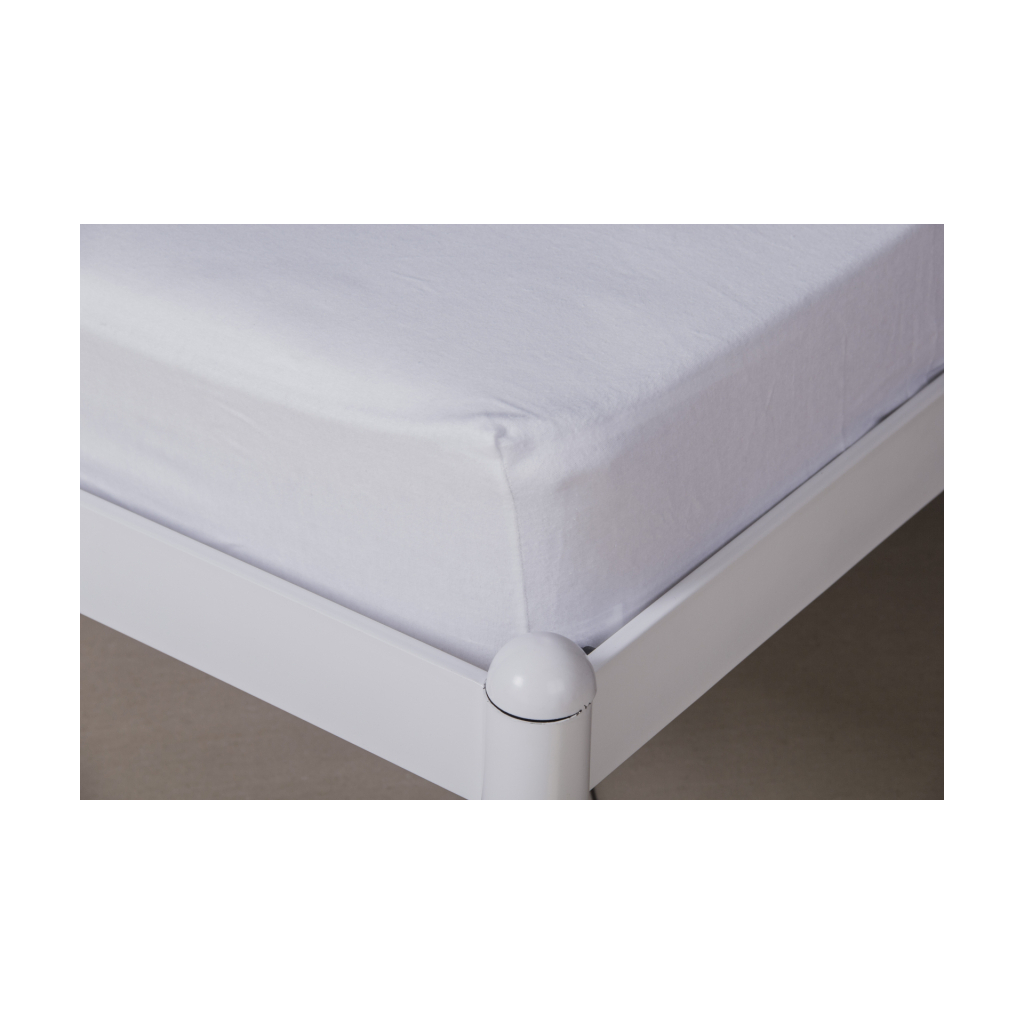 Простирадло Billerbeck на резинці (фланель) біле 100х200 см (1677-501) - зображення 2