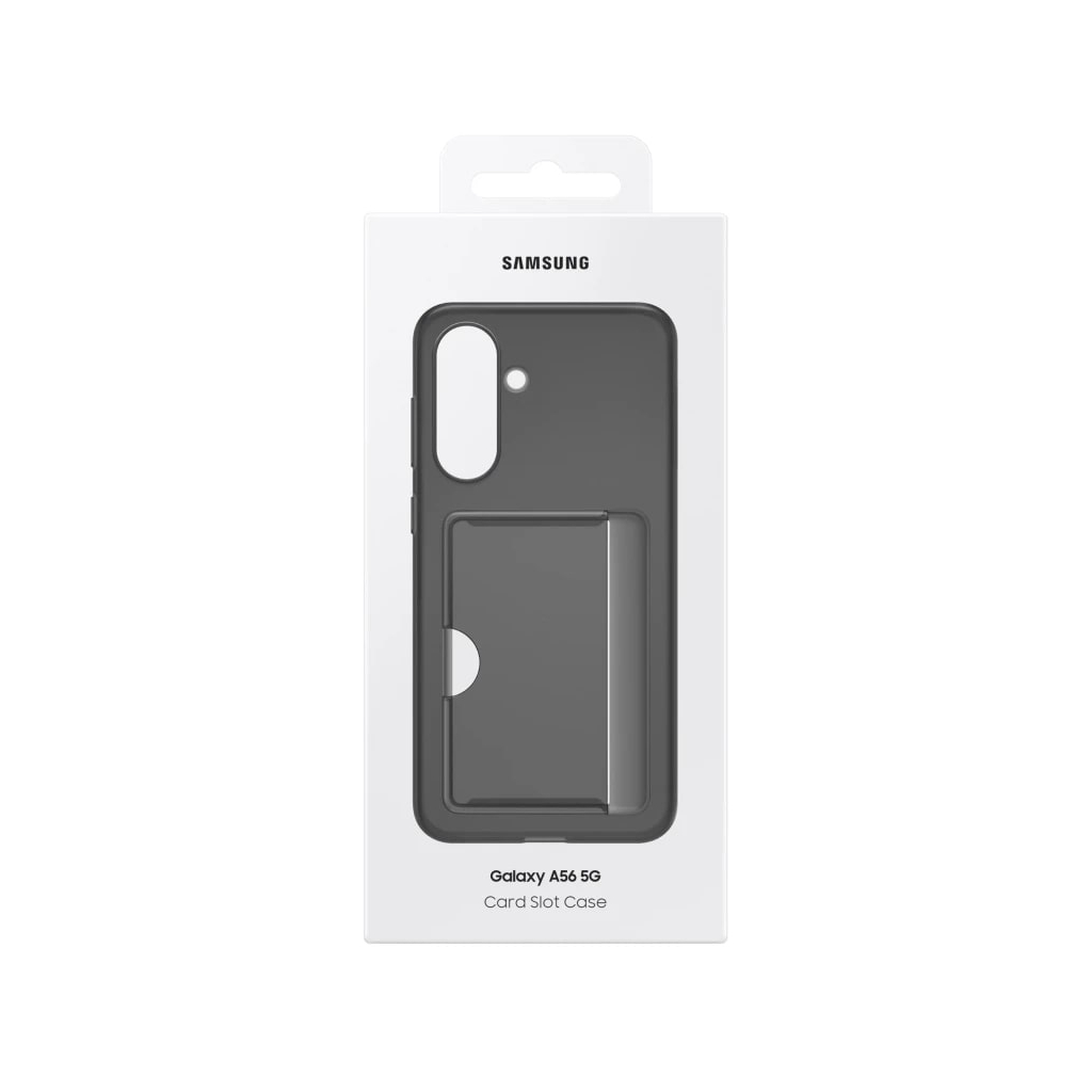 Чохол до мобільного телефона Samsung Galaxy A56 (A566), Card Slot Case black (EF-OA566TBEGWW) - зображення 7