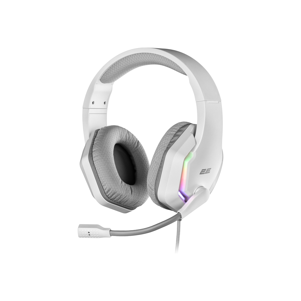 Навушники 2E Gaming HG315 RGB USB 7.1 White (2E-HG315WT-7.1) - зображення 2