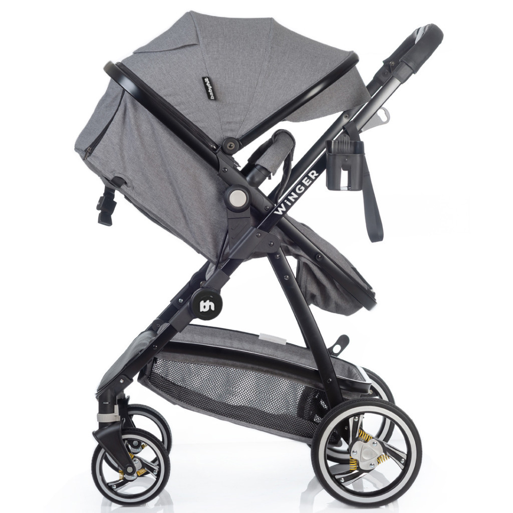 Коляска BabyHit Winger Grey трансформер (73555) - зображення 4