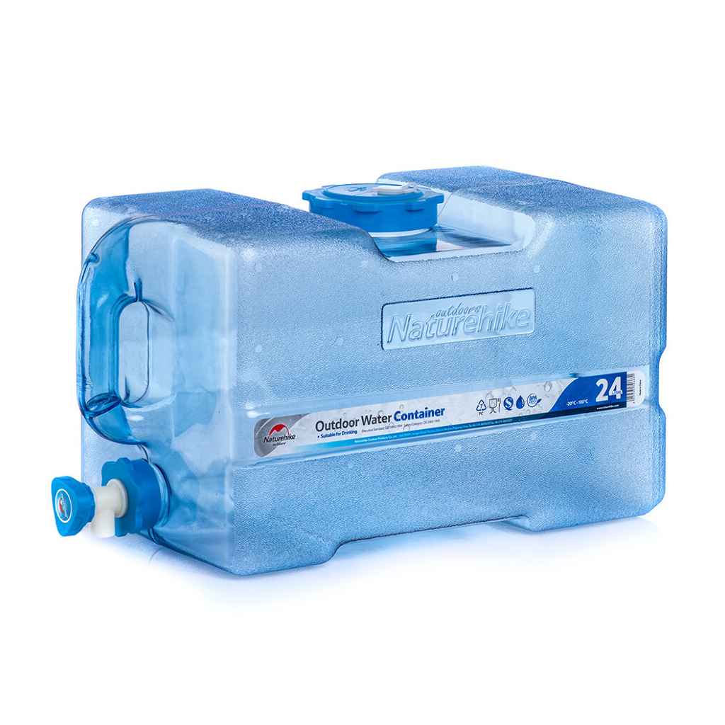 Каністра для води Naturehike PC7 NH18S012-T Blue 12 л (6927595726617) - зображення 1