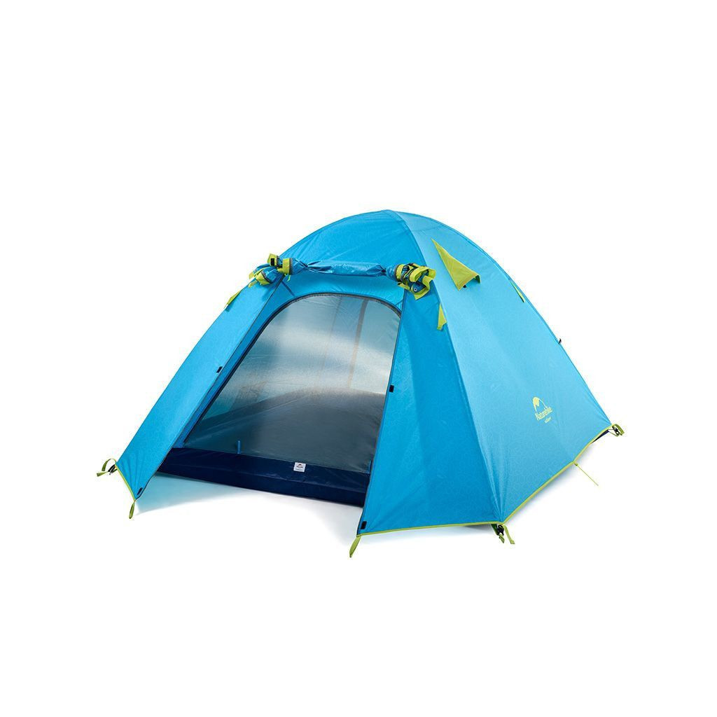 Намет Naturehike тримісний P-Series NH18Z033-P 210T/65D блакитний (6975641887331) - зображення 2