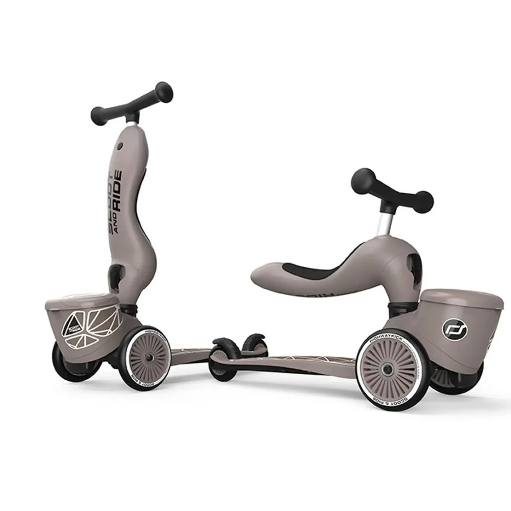 Самокат Scoot&Ride Highwaykick-1 Lifestyle коричневий (SR-210621-BROWNLINES) - зображення 2