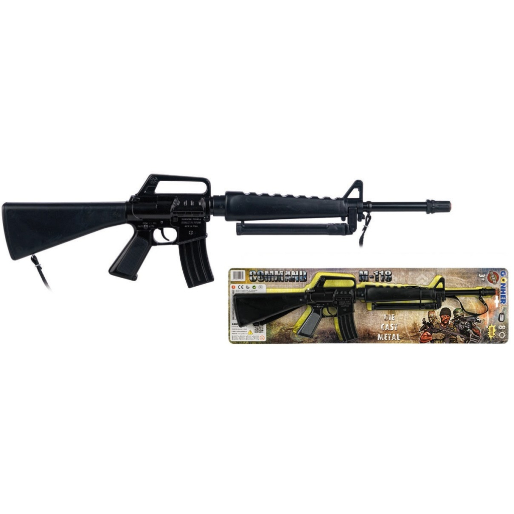 Іграшкова зброя Gonher Command Гвинтівка 8-зарядна (118/6) - изображение 2