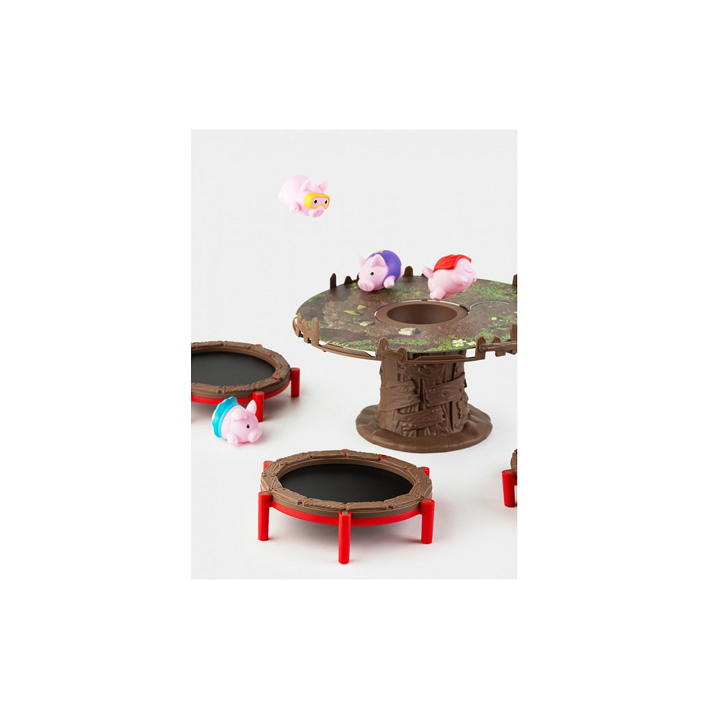 Настільна гра Fun Games Shop Хрюшки - Попригушки (Pigs on Trampolines) (укр.) (FGS63) - зображення 6