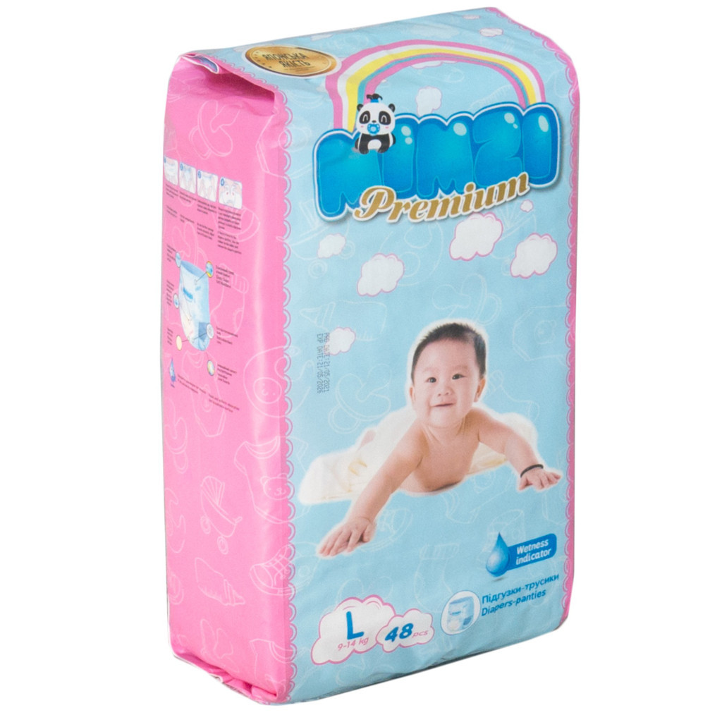 Підгузки Mimzi L 9-14 кг 48 шт. (MPL48) (4820209800135) - зображення 10