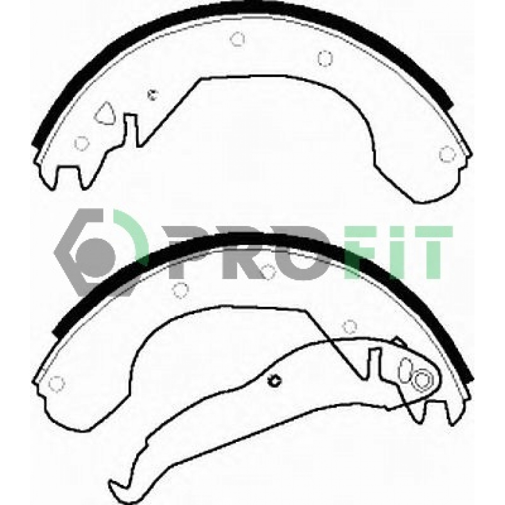 Гальмівні колодки Profit 5001-0199 - зображення 1