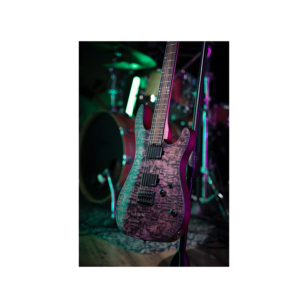 Електрогітара Cort KX500 Etched Deep Violet - зображення 8