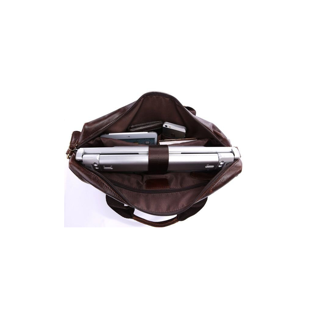 Сумка Vintage Коричнева (14114) - зображення 9