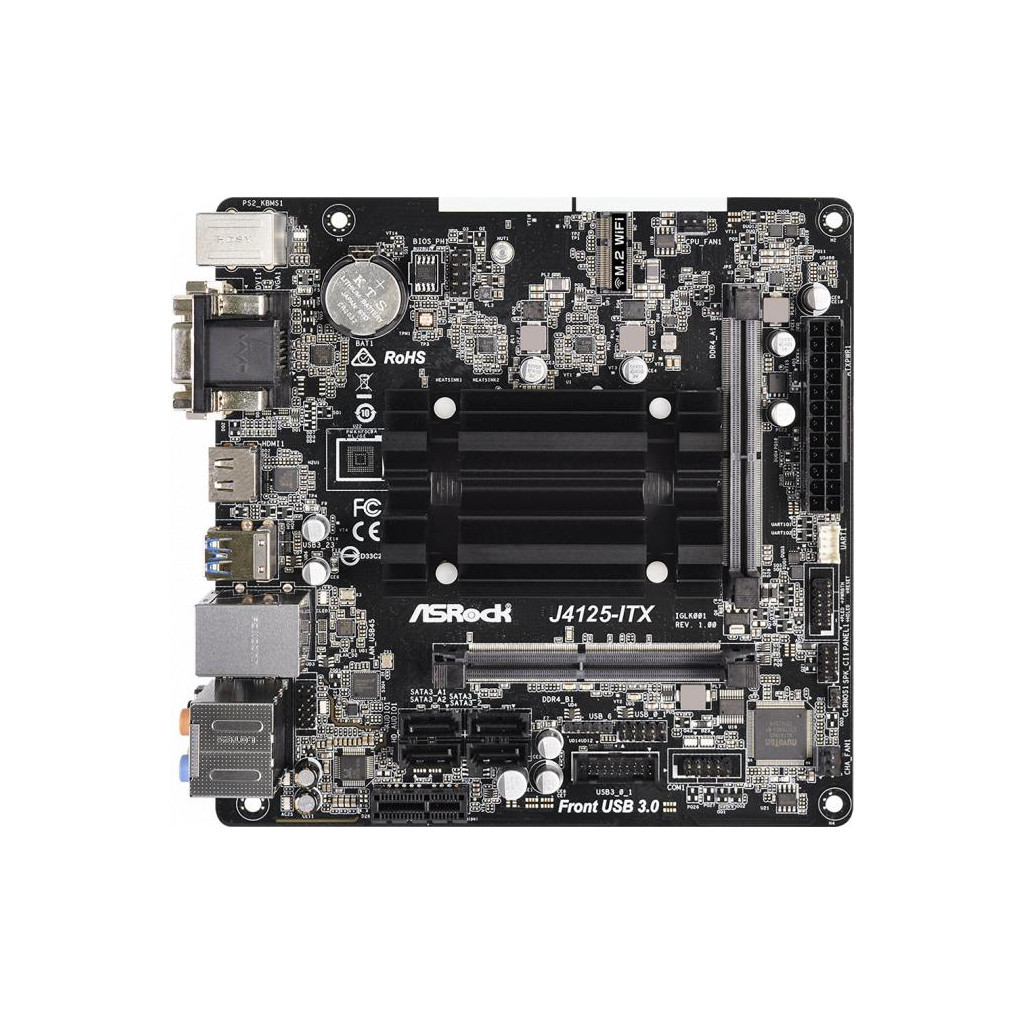 Материнська плата ASRock J4125-ITX - зображення 2