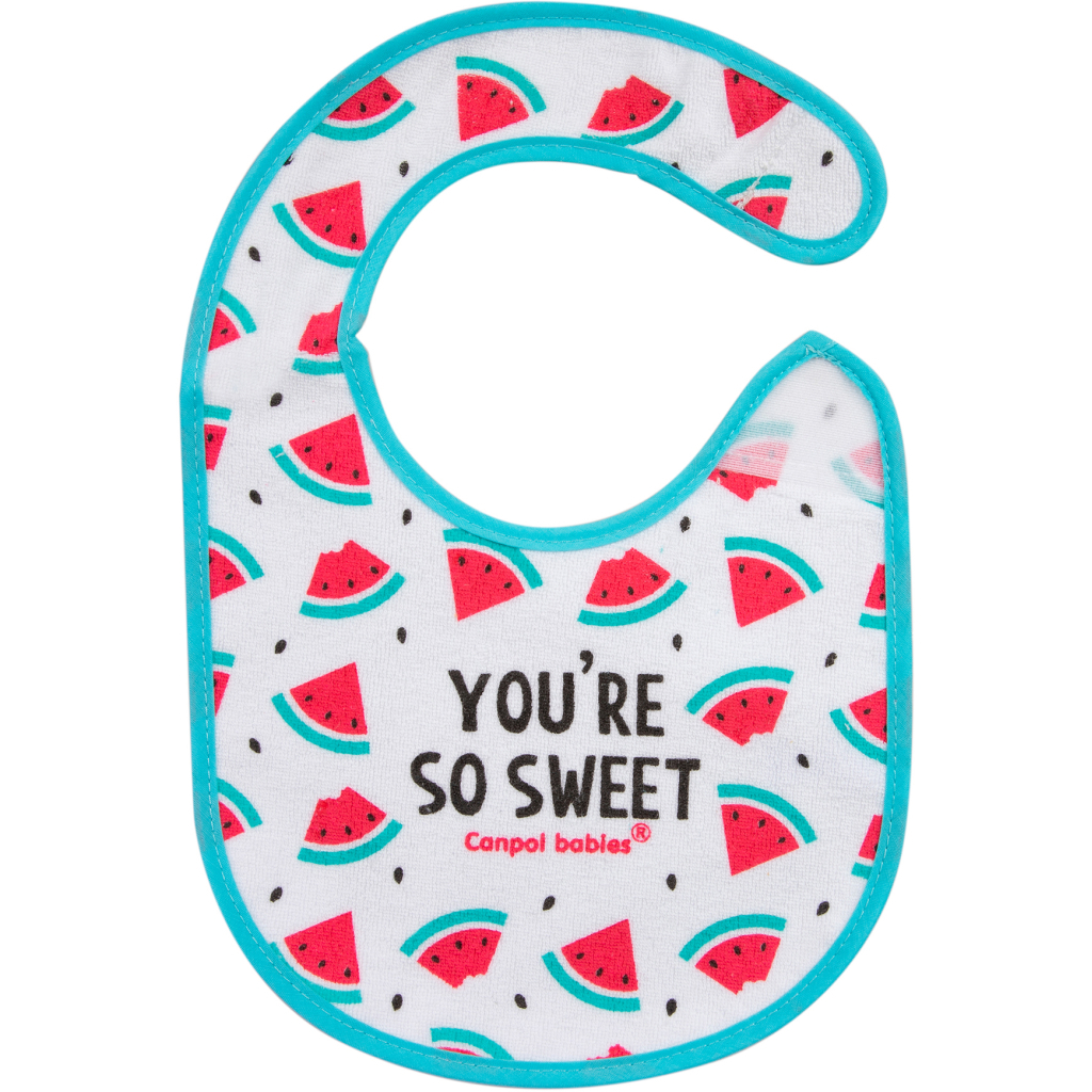 Слинявчик Canpol babies So Cool бавовняний рожевий (15/114_pin) - изображение 3