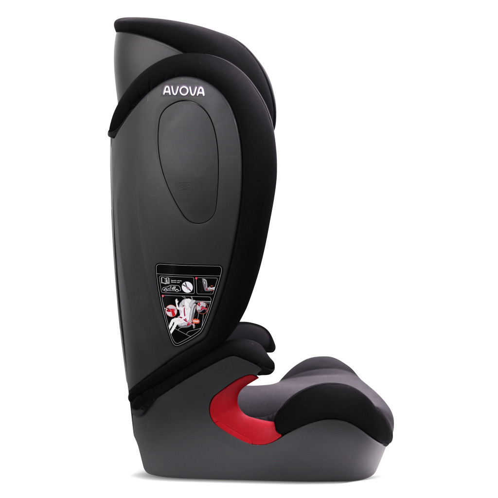 Автокрісло Avova Star i-Size 15-36 кг Grey Black (4260621462151) - зображення 4