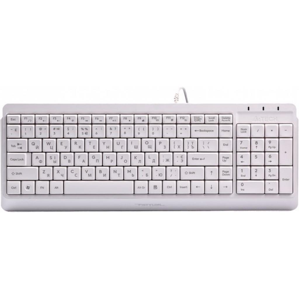 Клавіатура A4Tech FK15 White (4711421956888) - зображення 1