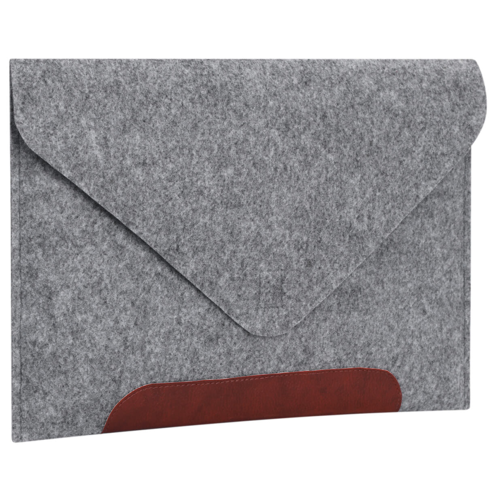 Чохол до ноутбука Gmakin 13.3" GM10 Grey/Brown, для MacBook Air/Pro 13.3 (GM10) - зображення 1