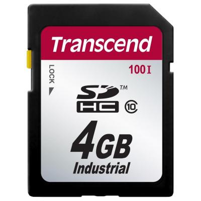 Карта пам'яті Transcend 4Gb SDHC class 10 industrial (TS4GSDHC100I) - зображення 1