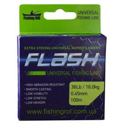 Волосінь Fishing ROI FLASH Universal Line 100м 0,45мм 16.00кг (47-00-045) - зображення 1
