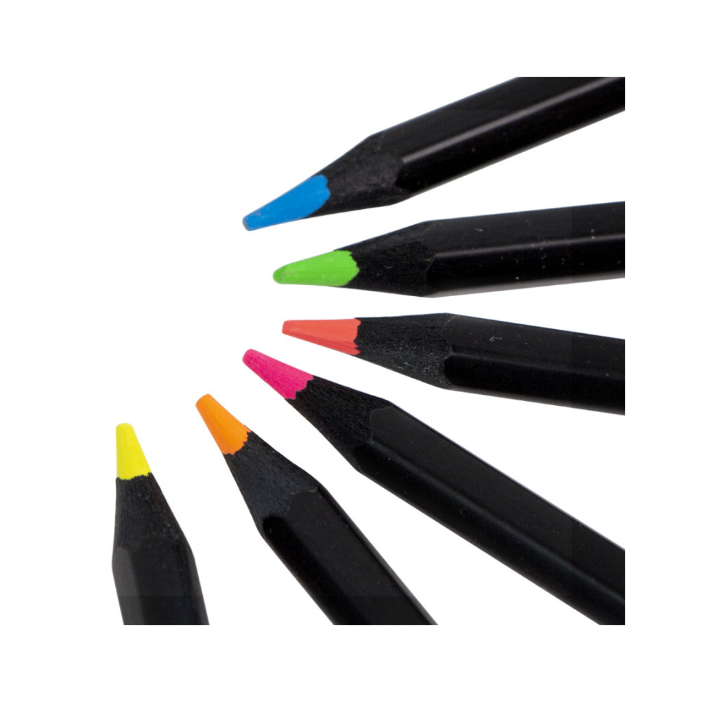 Олівці кольорові Bruynzeel EXPRESSION NEON, 6 кольорів (8712079468408) - изображение 7