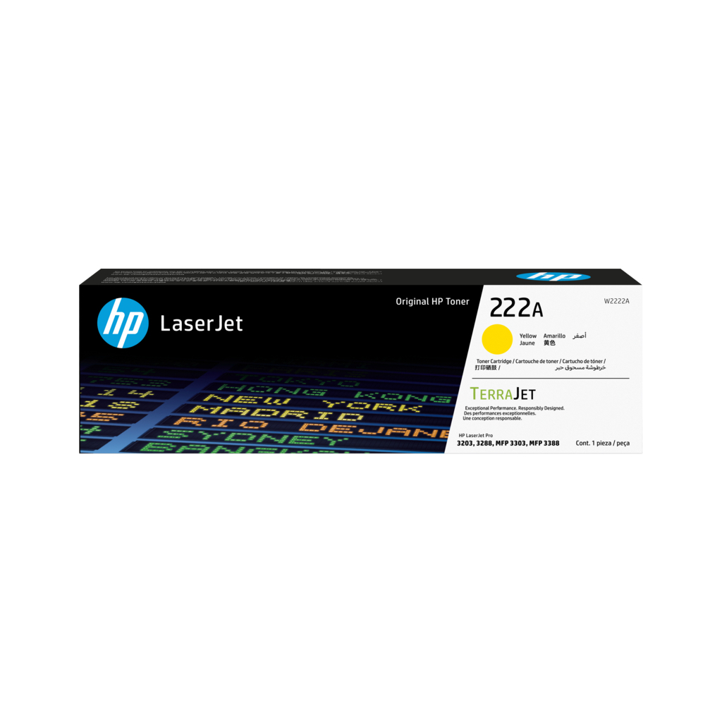 Картридж HP CLJ 222A Yellow 1.2K (W2222A) - зображення 1