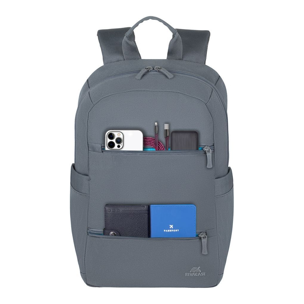 Рюкзак для ноутбука RivaCase 13.3" 8264 Ulsan Dark Grey (8264DarkGrey) - зображення 3