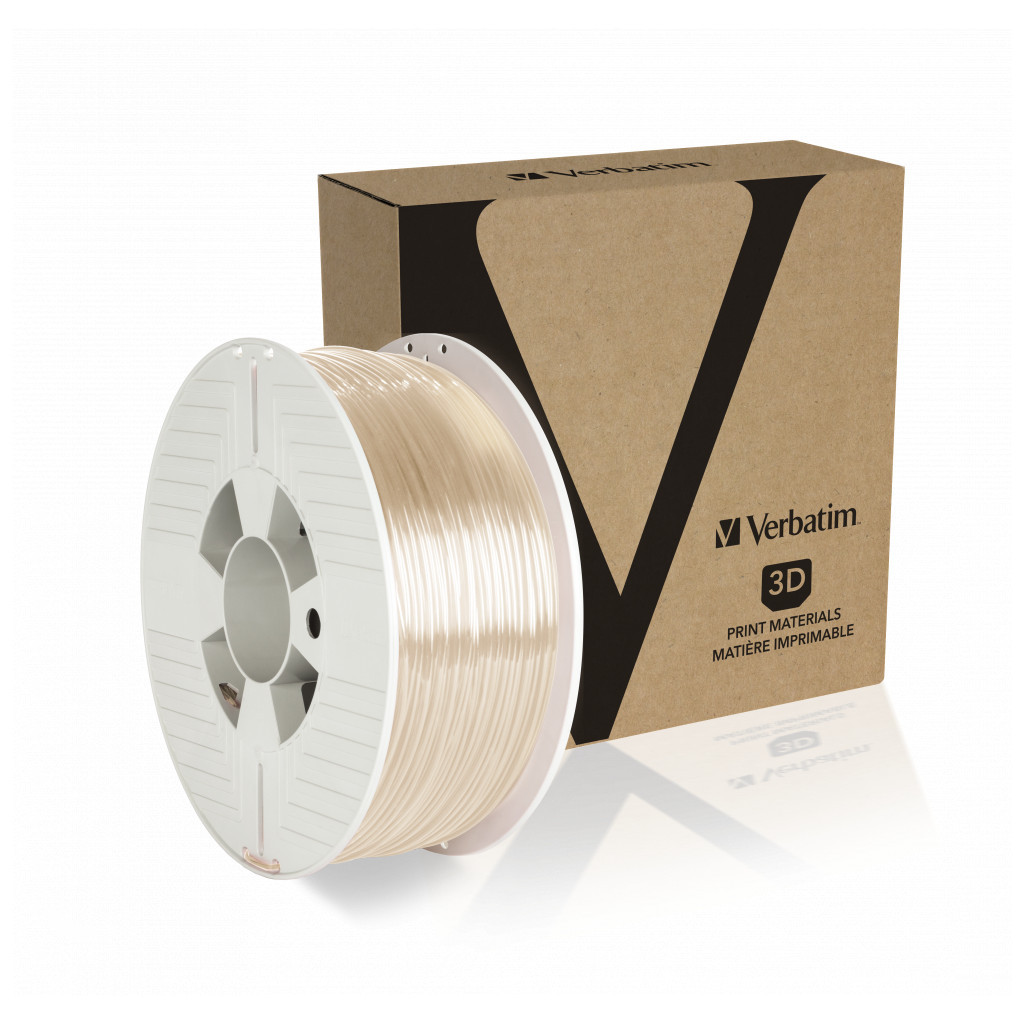 Пластик для 3D-принтера Verbatim PETG, 2,85 мм, 1 кг, clear (55059) - зображення 2
