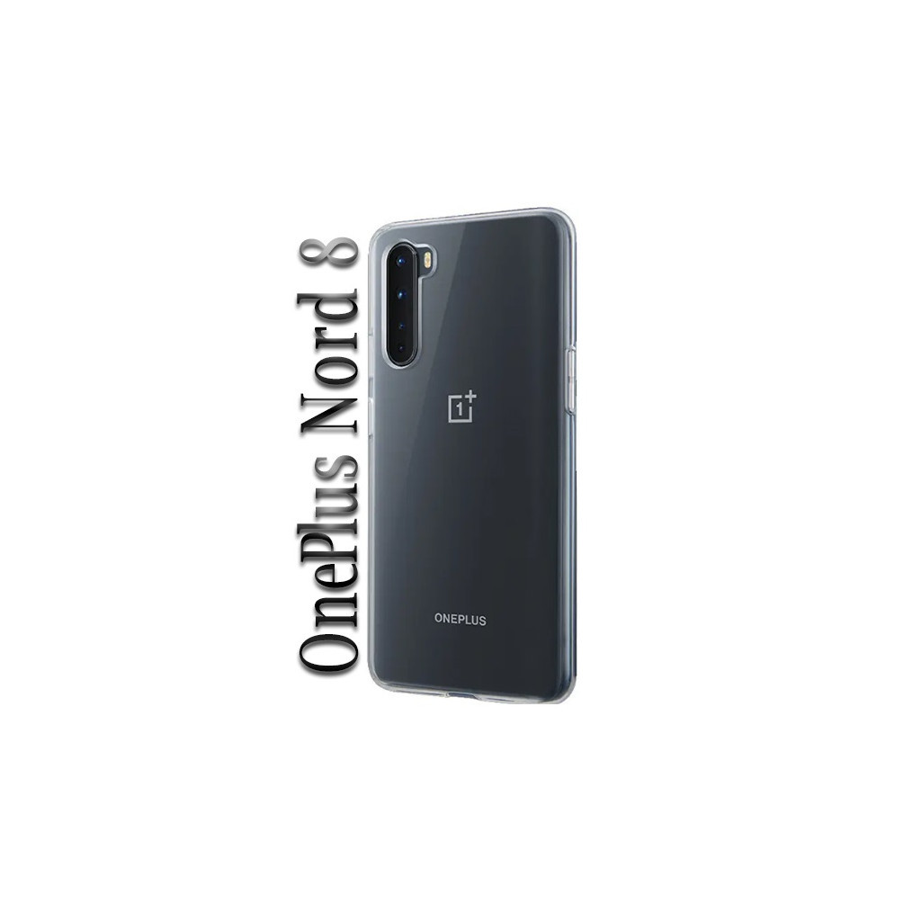 Чохол до мобільного телефона BeCover OnePlus Nord 8 Transparancy (707435) - зображення 1