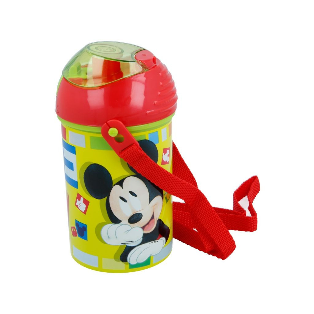 Поїльник-непроливайка Stor Disney - Mickey Mouse, Pop Up Canteen 450 ml (Stor-44269) - зображення 2