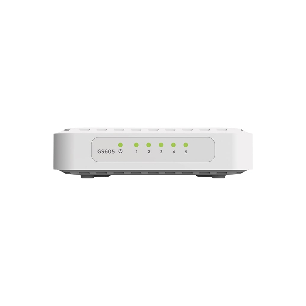 Комутатор мережевий Netgear GS605-400PES - зображення 1