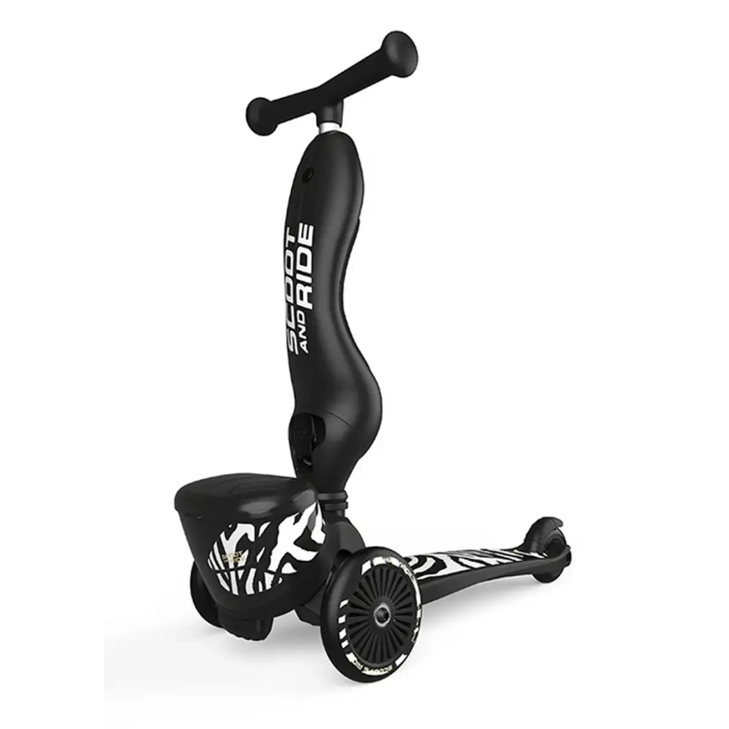 Самокат Scoot&Ride Highwaykick-1 Lifestyle Зебра (SR-210621-ZEBRA) - зображення 4