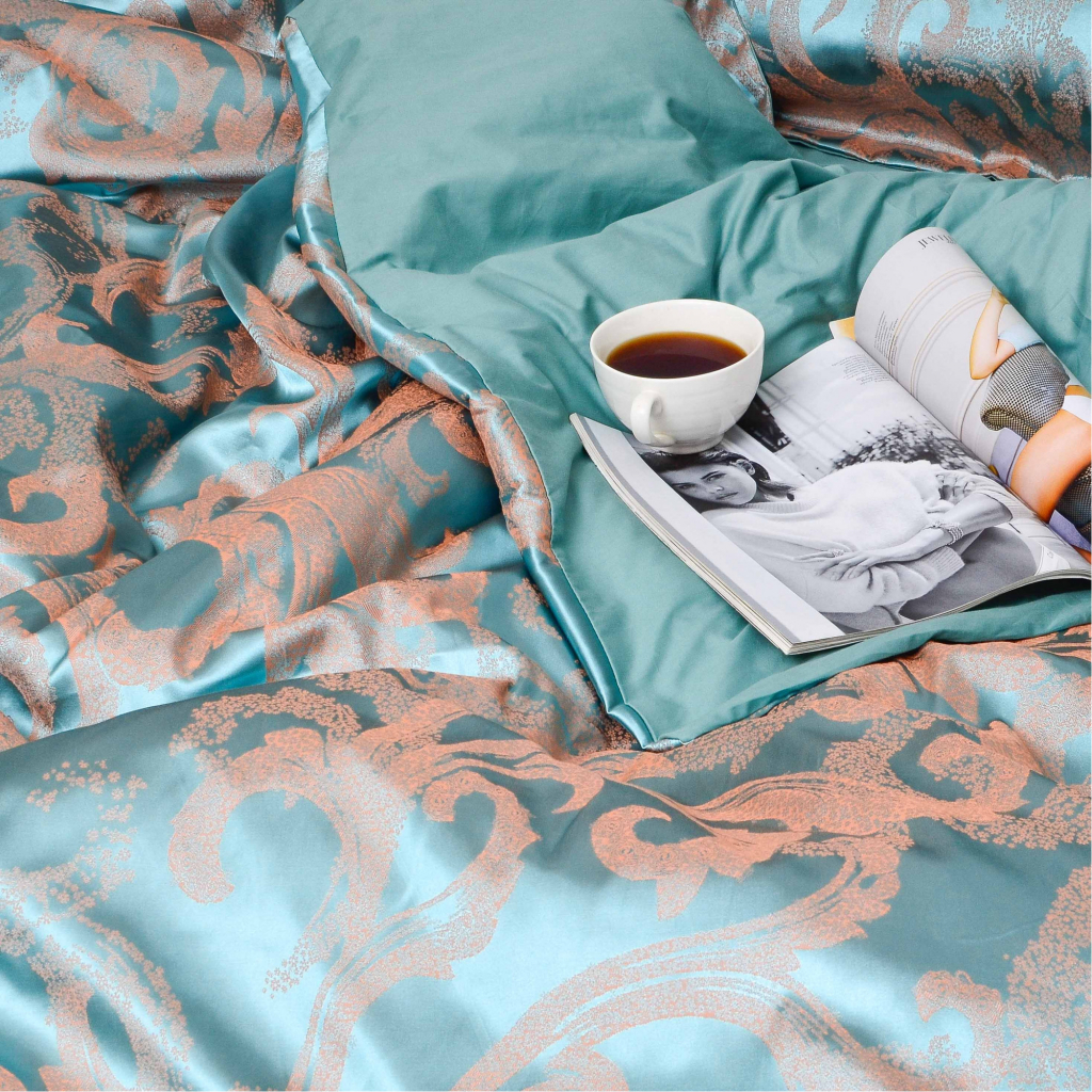 Постільна білизна Tiare 2021 Сатин Жаккард сімейна (2021 жакард_sm) - зображення 5