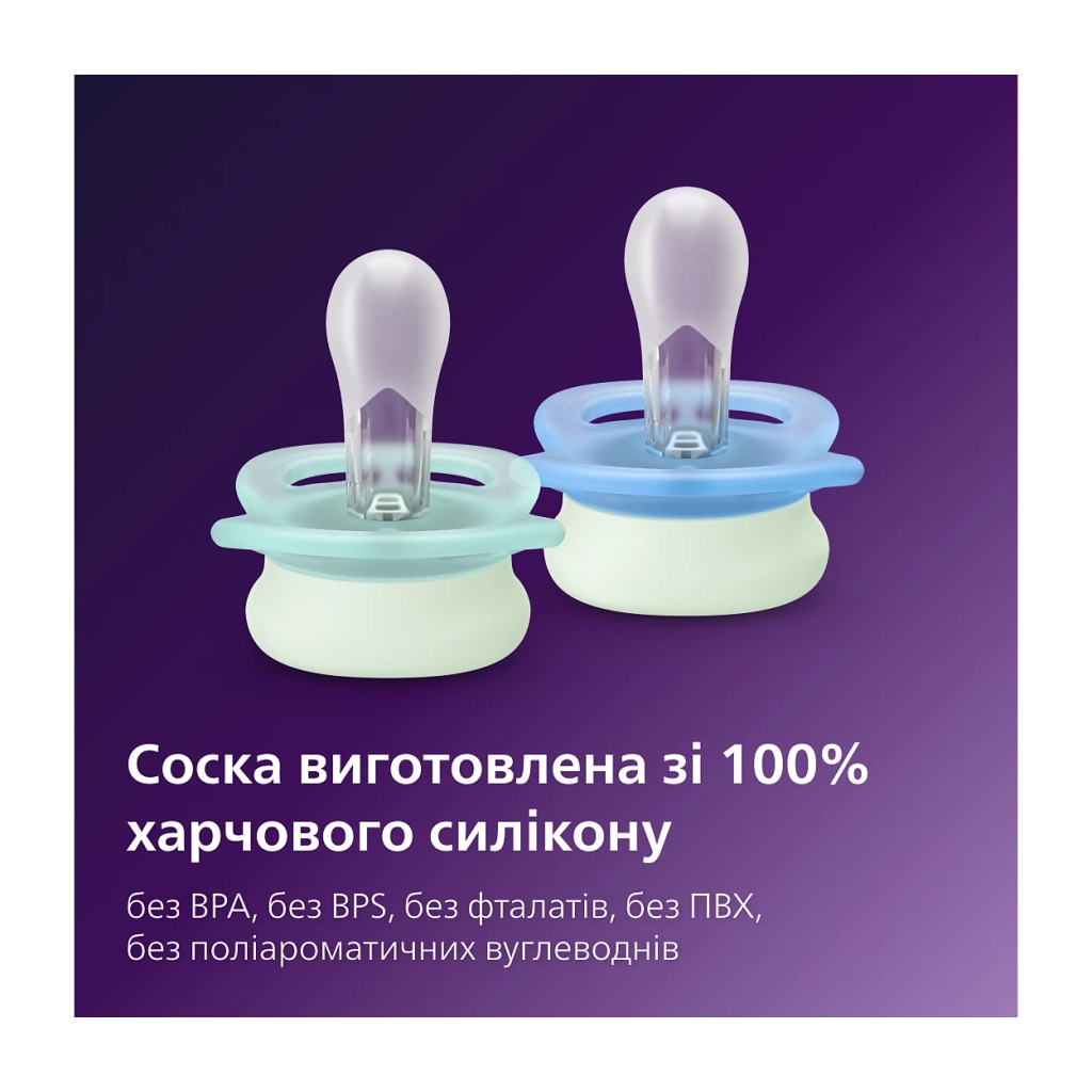Пустушка Philips AVENT Ultra Start 0+ місяців 2 шт, бірюз (SCF075/18) - изображение 8