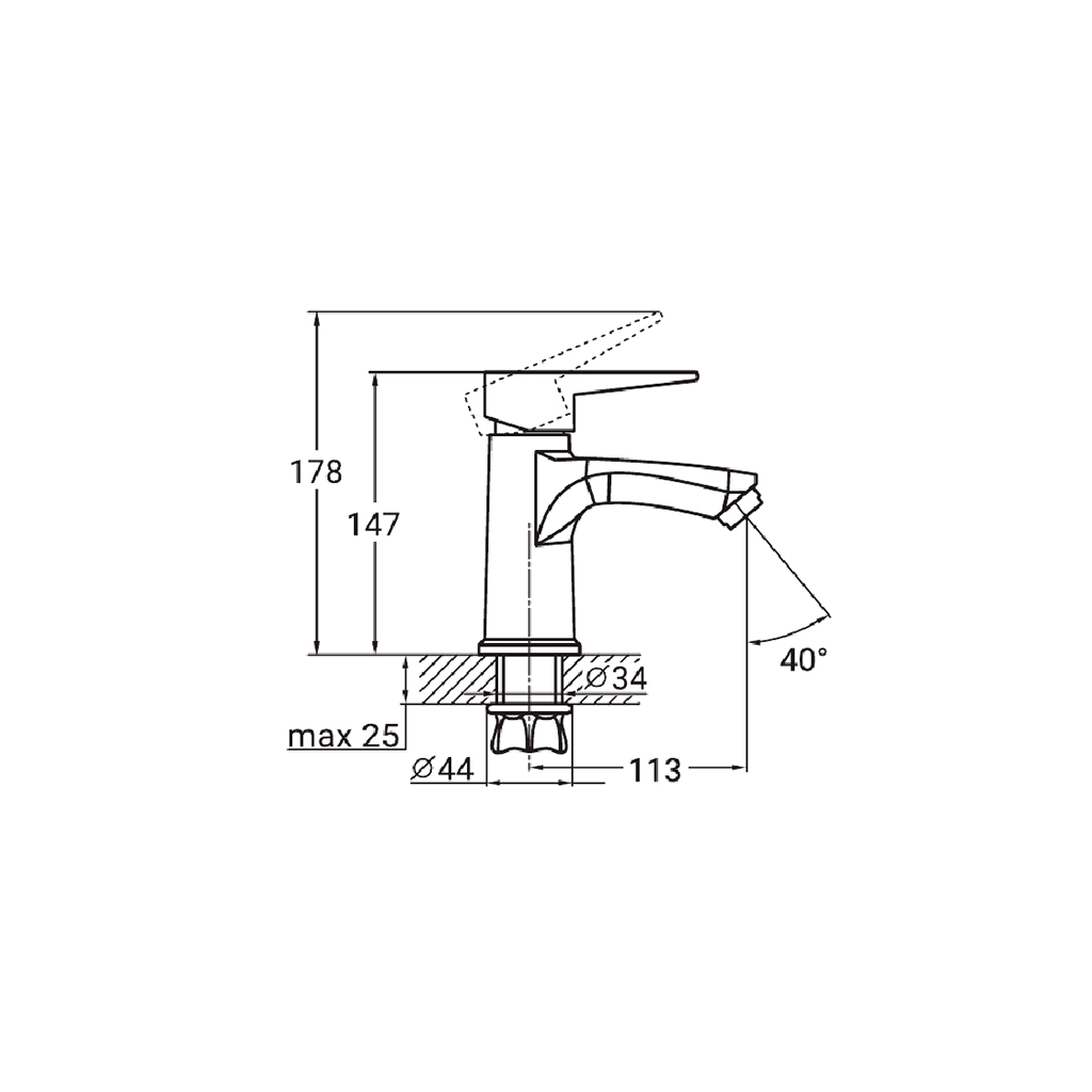 Змішувач AQUATICA HK-1A130C - изображение 4