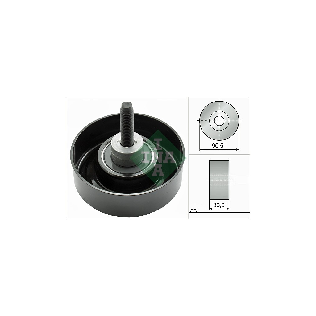 Ролик натягувача ременя INA 532 0405 30 - зображення 1