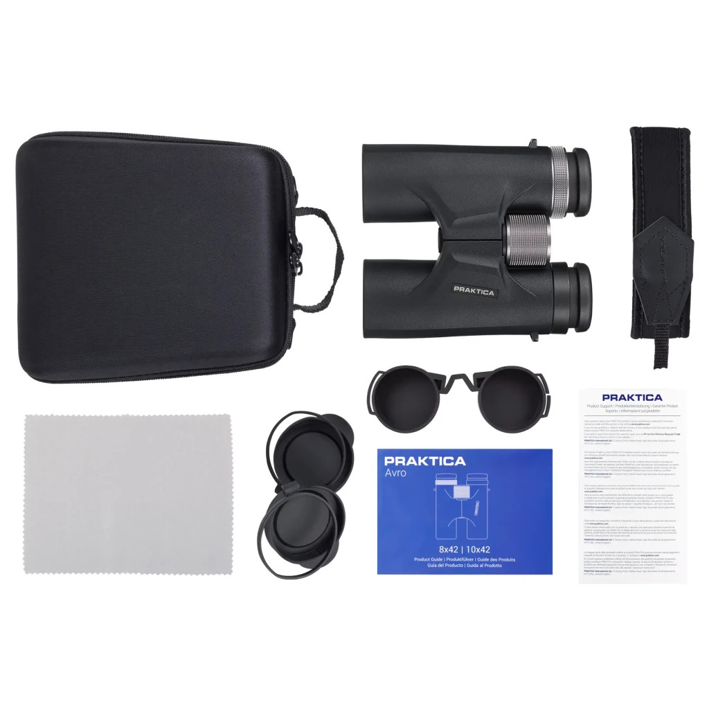 Бінокль Praktica Avro 10x42 WP Black (929218) - зображення 4