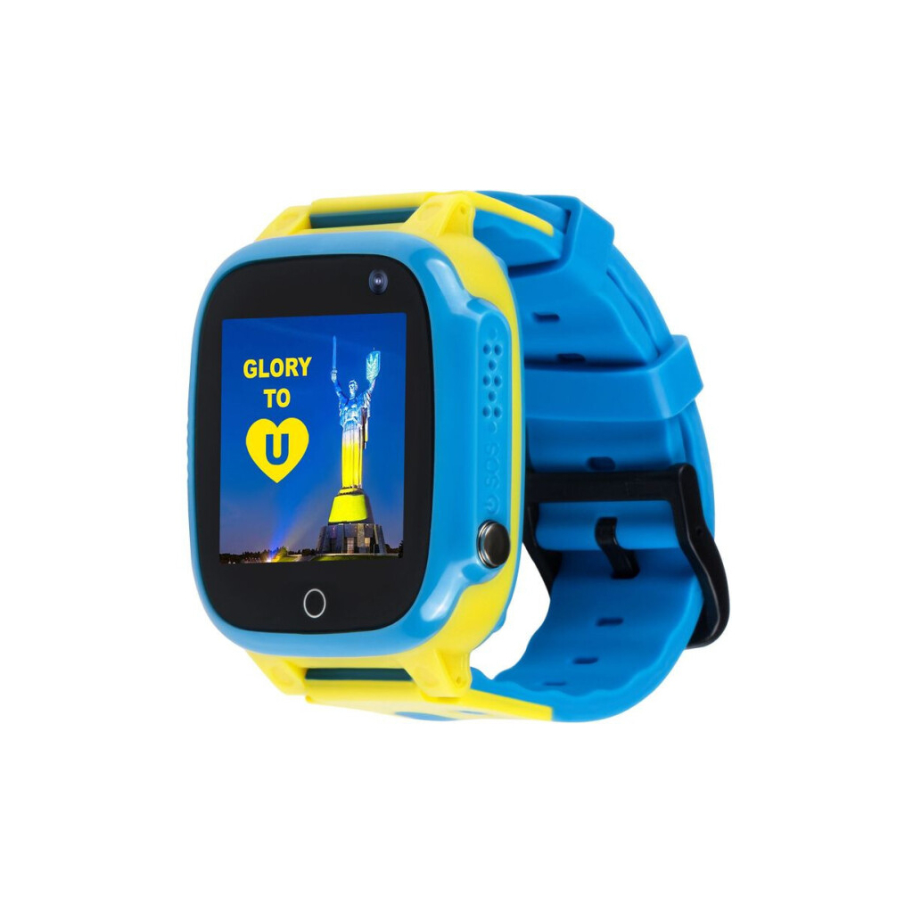 Смарт-годинник Amigo GO008 GLORY GPS WIFI Blue-Yellow (976267) - зображення 2