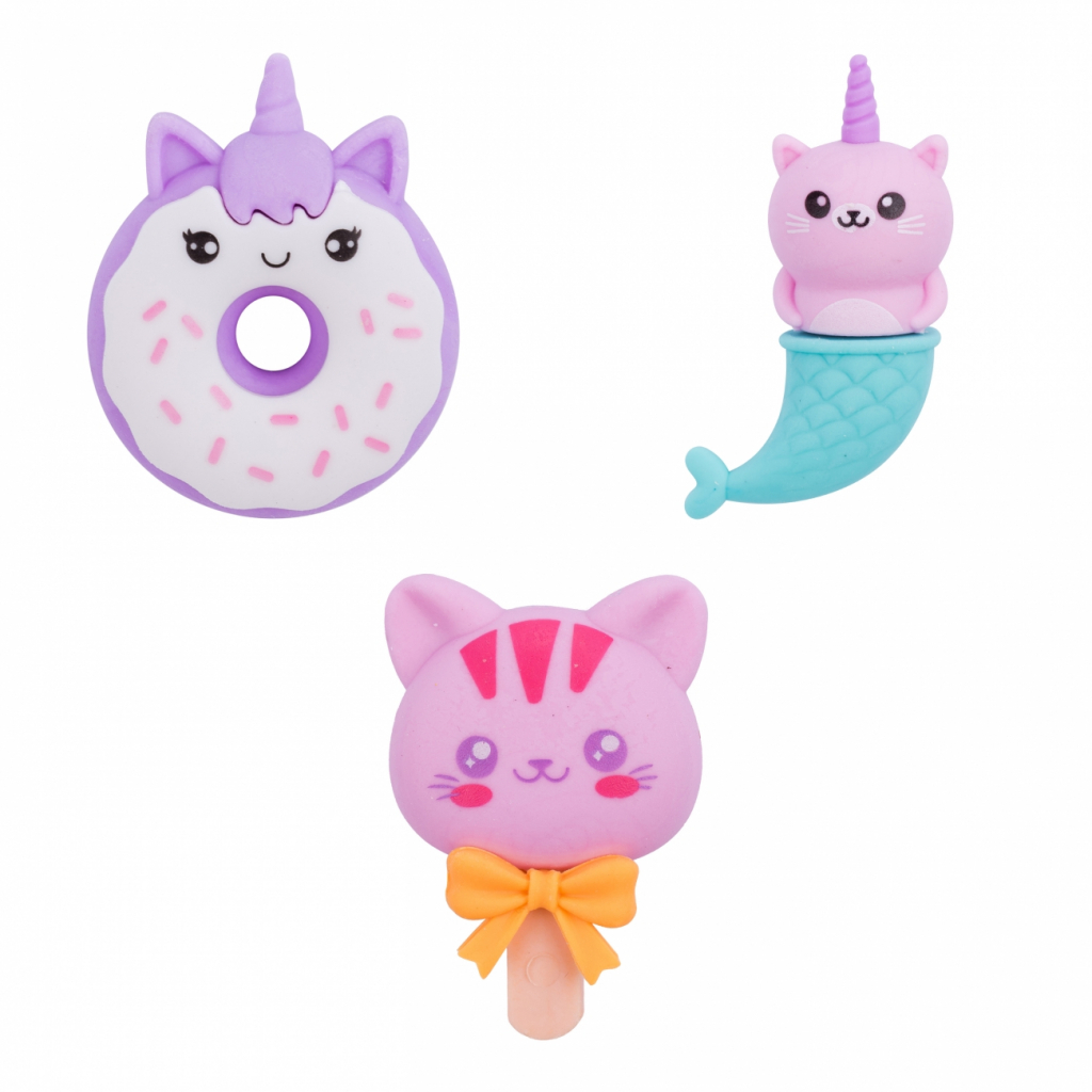 Гумка Yes Funny team, набір 3шт (560540) - зображення 2