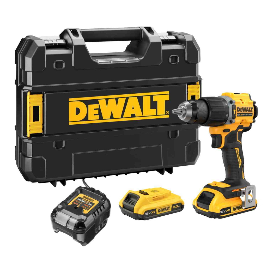 Шуруповерт DeWALT XR Li-Ion 18V 2x2Ah, 74 Нм, 0-450/0-1650 об/хв, 1.17 кг, TSTAK (DCD799D2T) - зображення 6