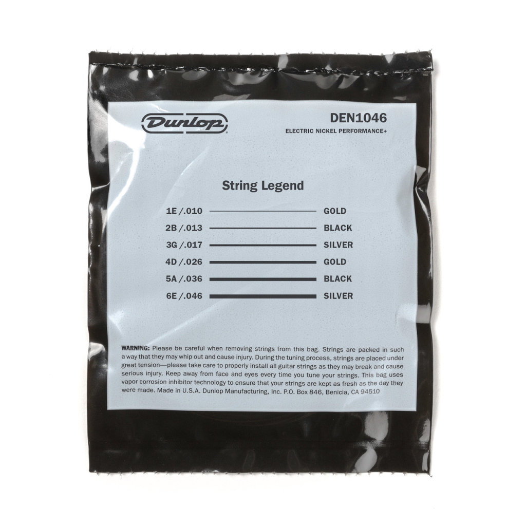 Струни для гітари Jim Dunlop Nickel Wound Electric Guitar Strings (10-46) (DEN1046) - зображення 3